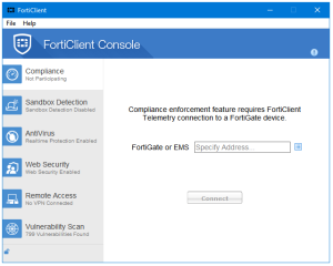 FortiClient for Windows 6.0.10.0927 Crack