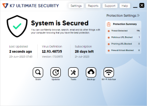 K7 Ultimate Security 17.0.0.1018 Crack